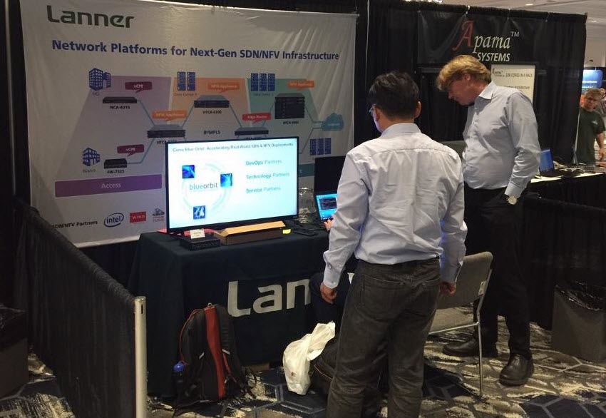 Lanner booth NFV World Congress 2017