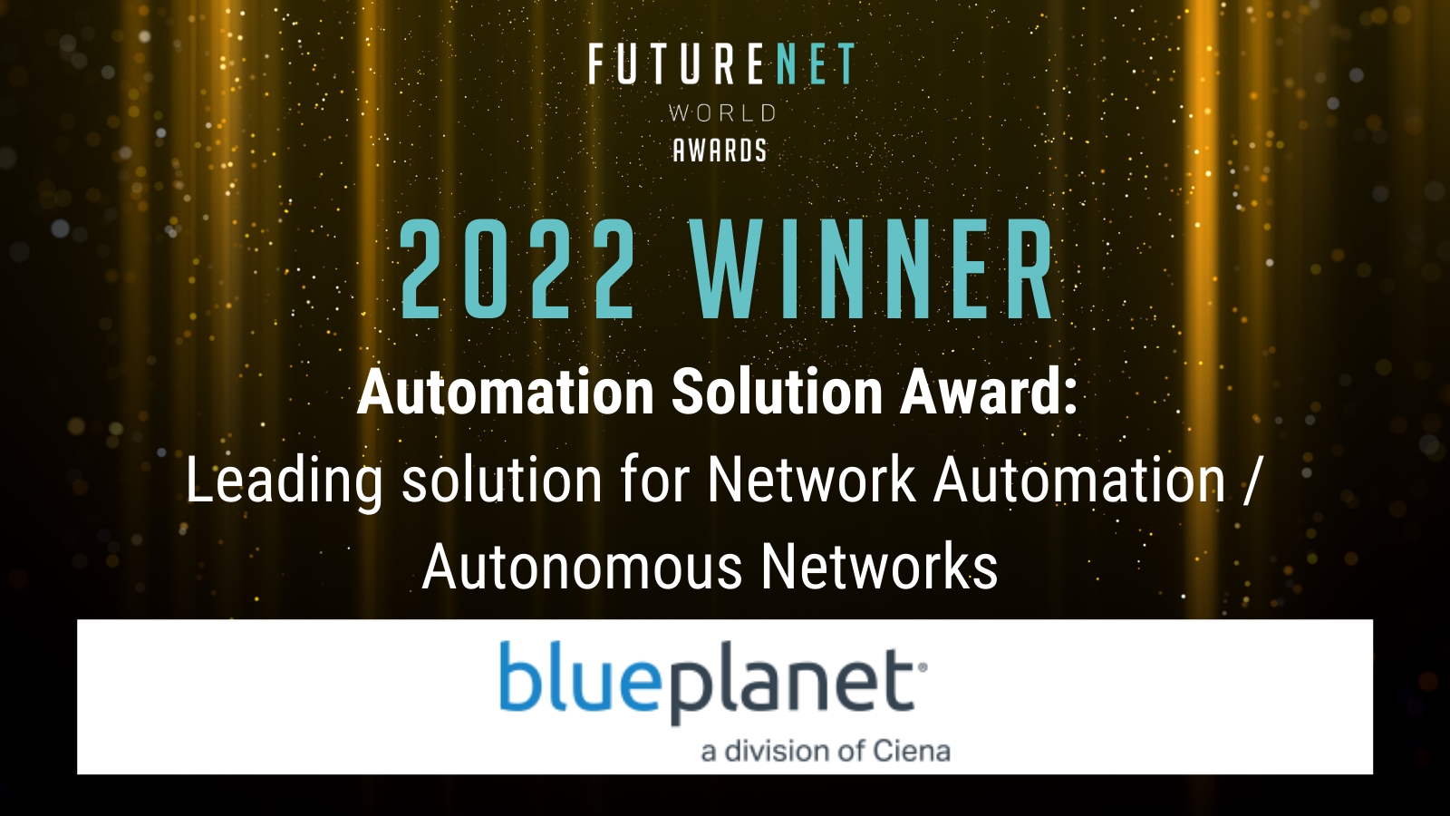 FutureNet World Automation Solution Award