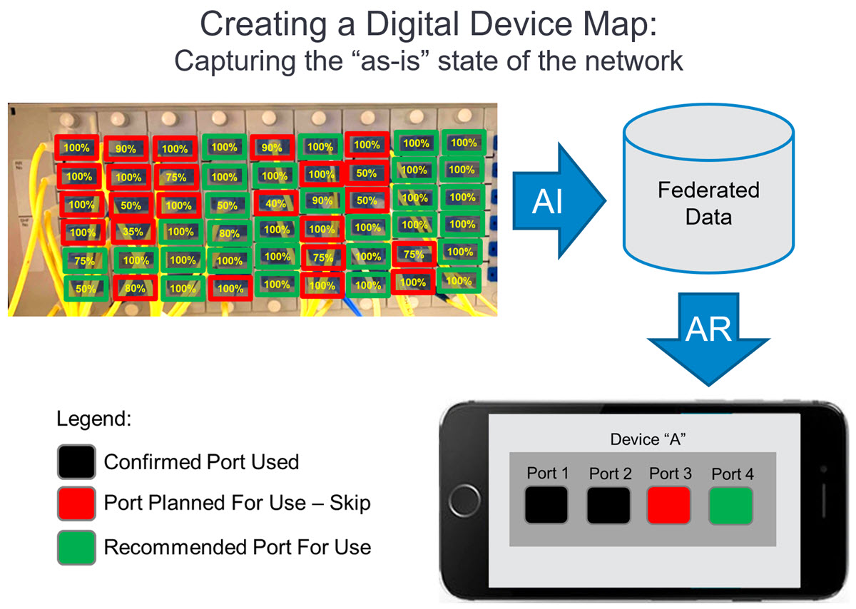 Digital device map